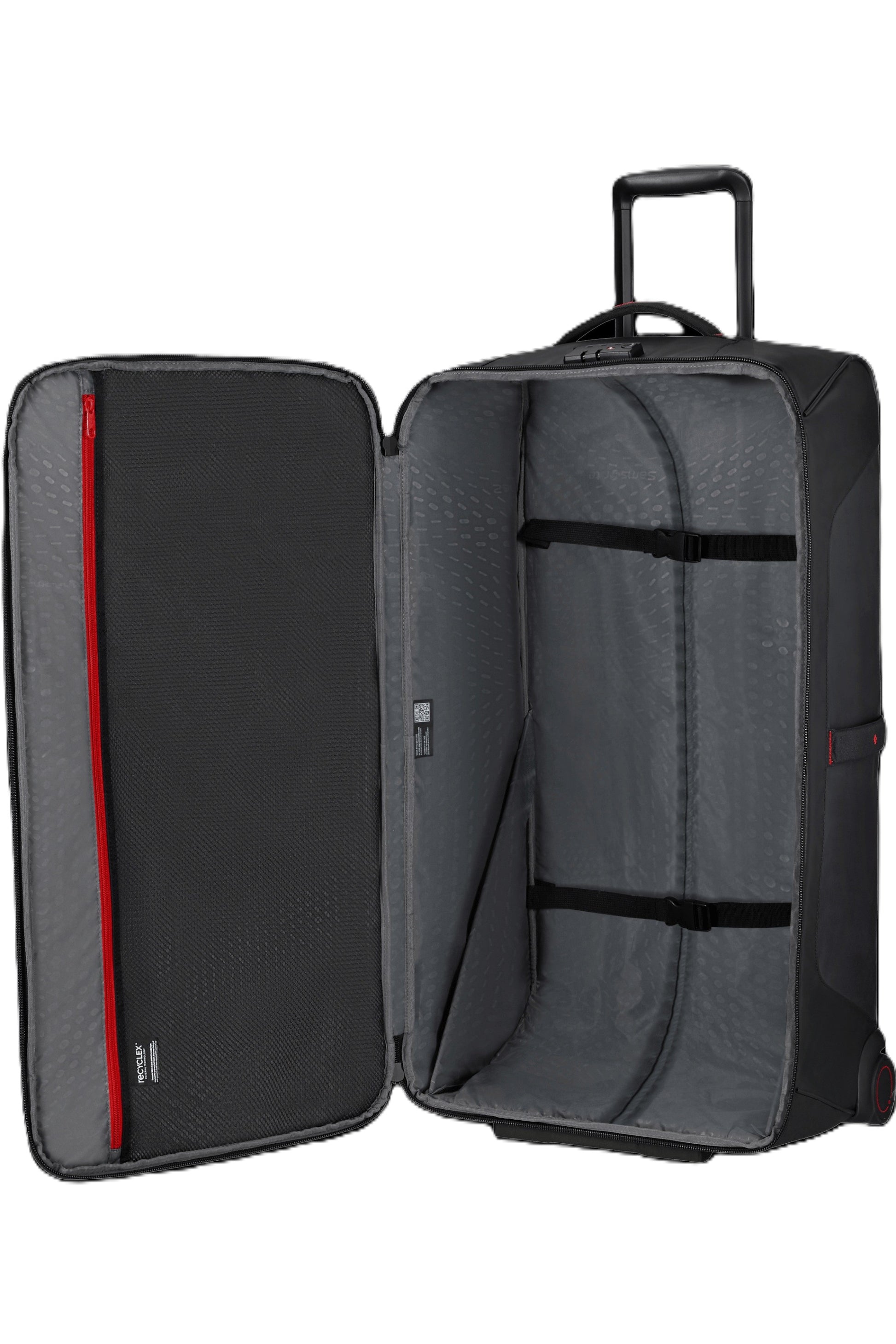 Samsonite Ecodiver Maleta de Cabina Medidas 55X40X20 cms 2 Ruedas Capacidad 48 Litros  Impermeable Ligera