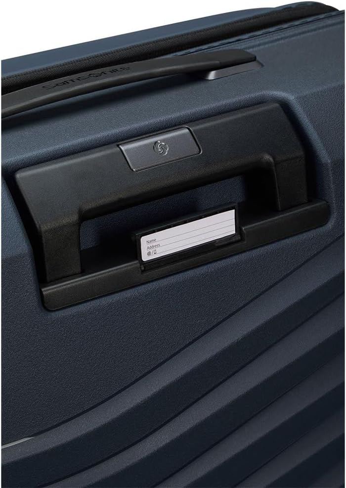 Imagen etiqueta identificador Samsonite Intuo Maleta Expandible Mediana Azul Navy