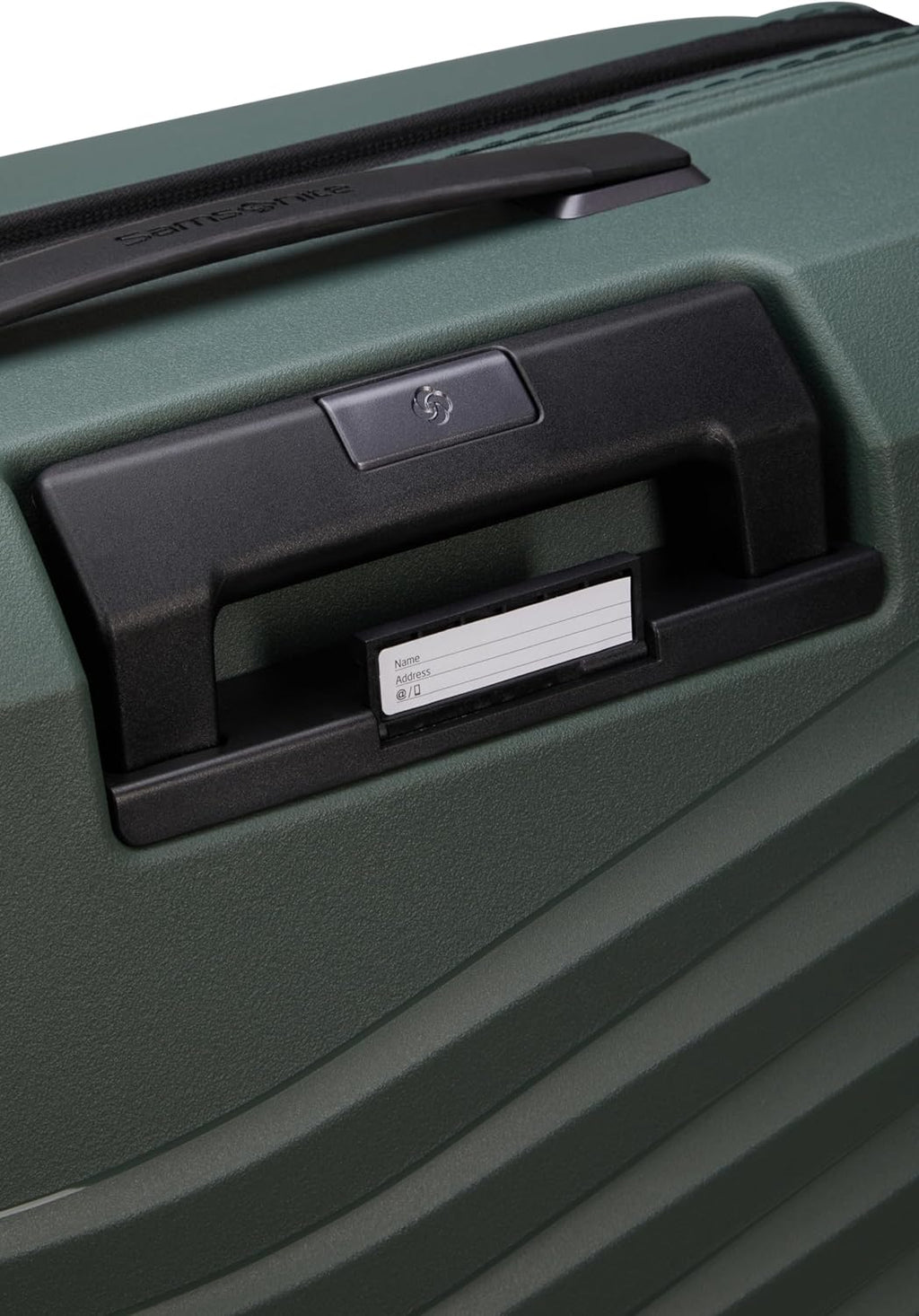 Imagen etiqueta identificador Samsonite Intuo Maleta Expandible Grande Verde Olive Green