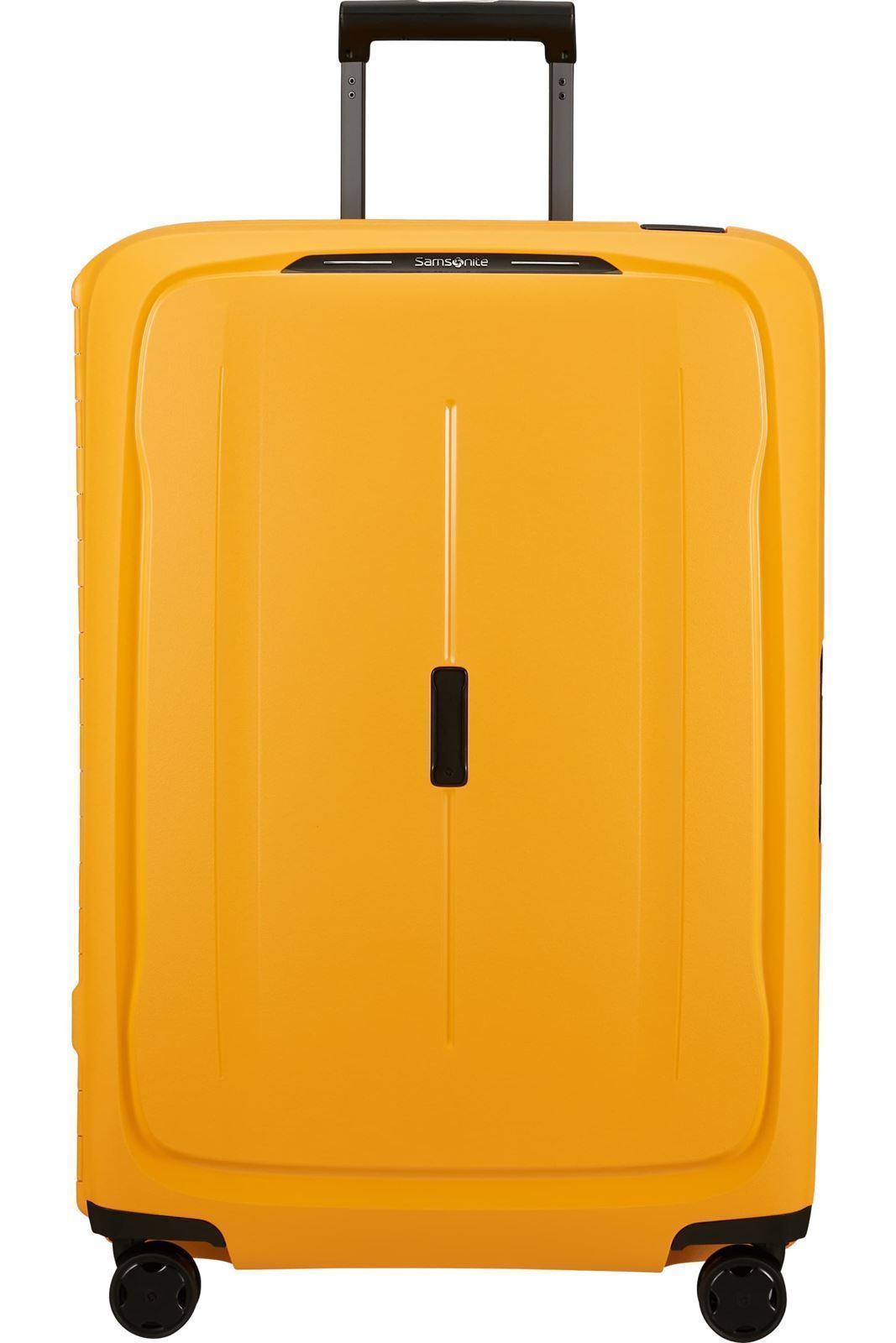 Samsonite Maleta Essens Material Polipropileno Reciclado 4 Ruedas Dobles Silenciosas, Cerradura TSA, Garantía 5 años