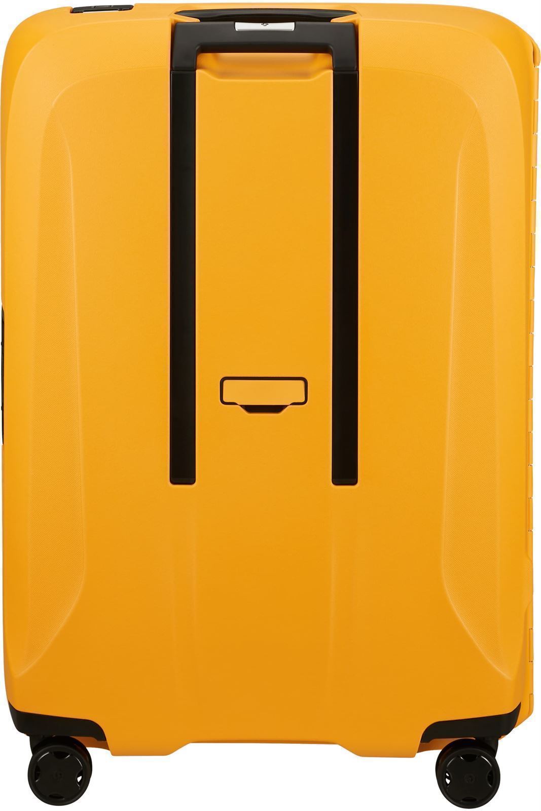 Samsonite Maleta Essens Material Polipropileno Reciclado 4 Ruedas Dobles Silenciosas, Cerradura TSA, Garantía 5 años