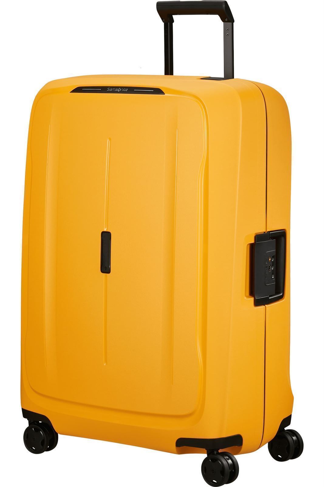 Samsonite Maleta Essens Material Polipropileno Reciclado 4 Ruedas Dobles Silenciosas, Cerradura TSA, Garantía 5 años