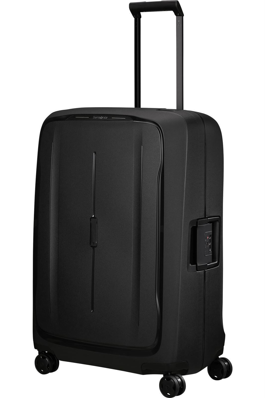 Samsonite Maleta Essens Material Polipropileno Reciclado 4 Ruedas Dobles Silenciosas, Cerradura TSA, Garantía 5 años