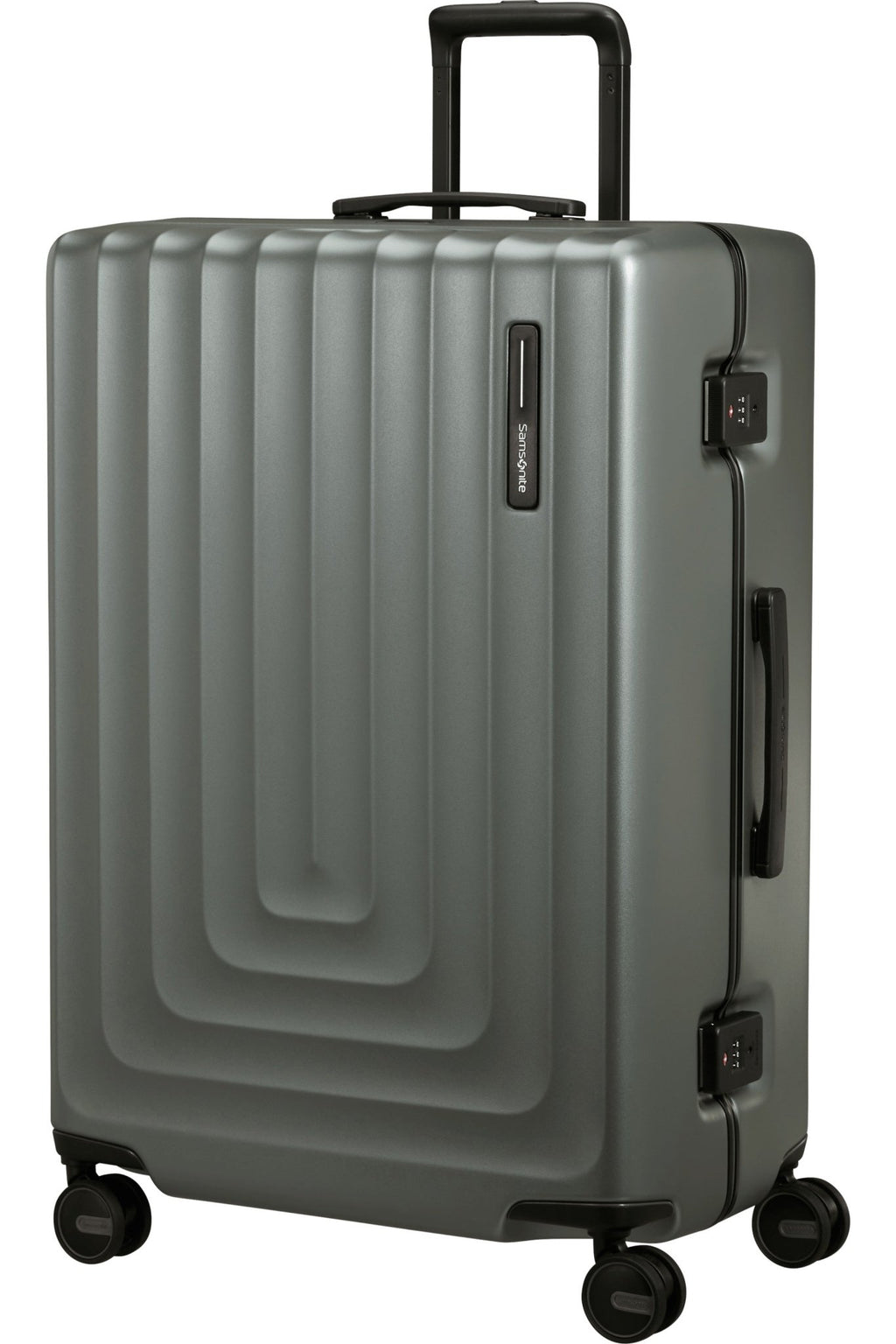 Imagen lateral de Samsonite Maleta Focus Tamaño Grande Color Matt Sage Khaki
