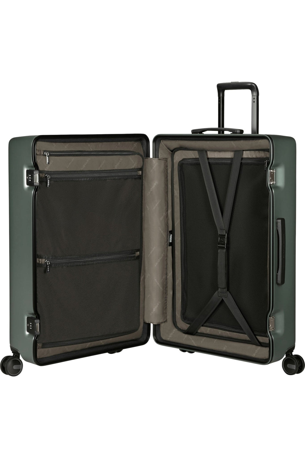 Imagen interior de Samsonite Maleta Focus Tamaño Grande Color Matt Sage Khaki