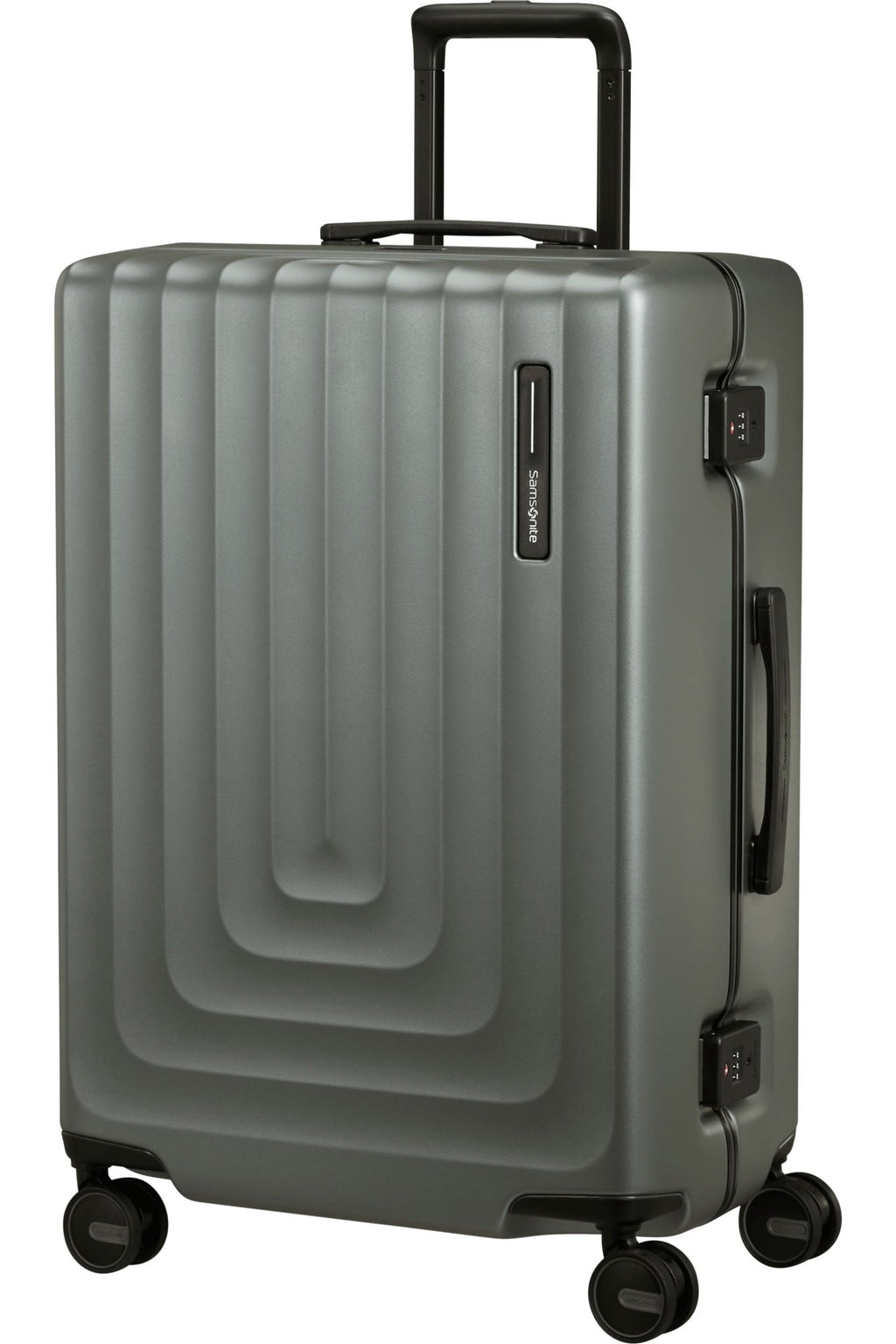 Imagen lateral de Samsonite Maleta Focus Tamaño Mediana Color Matt Sage Khaki