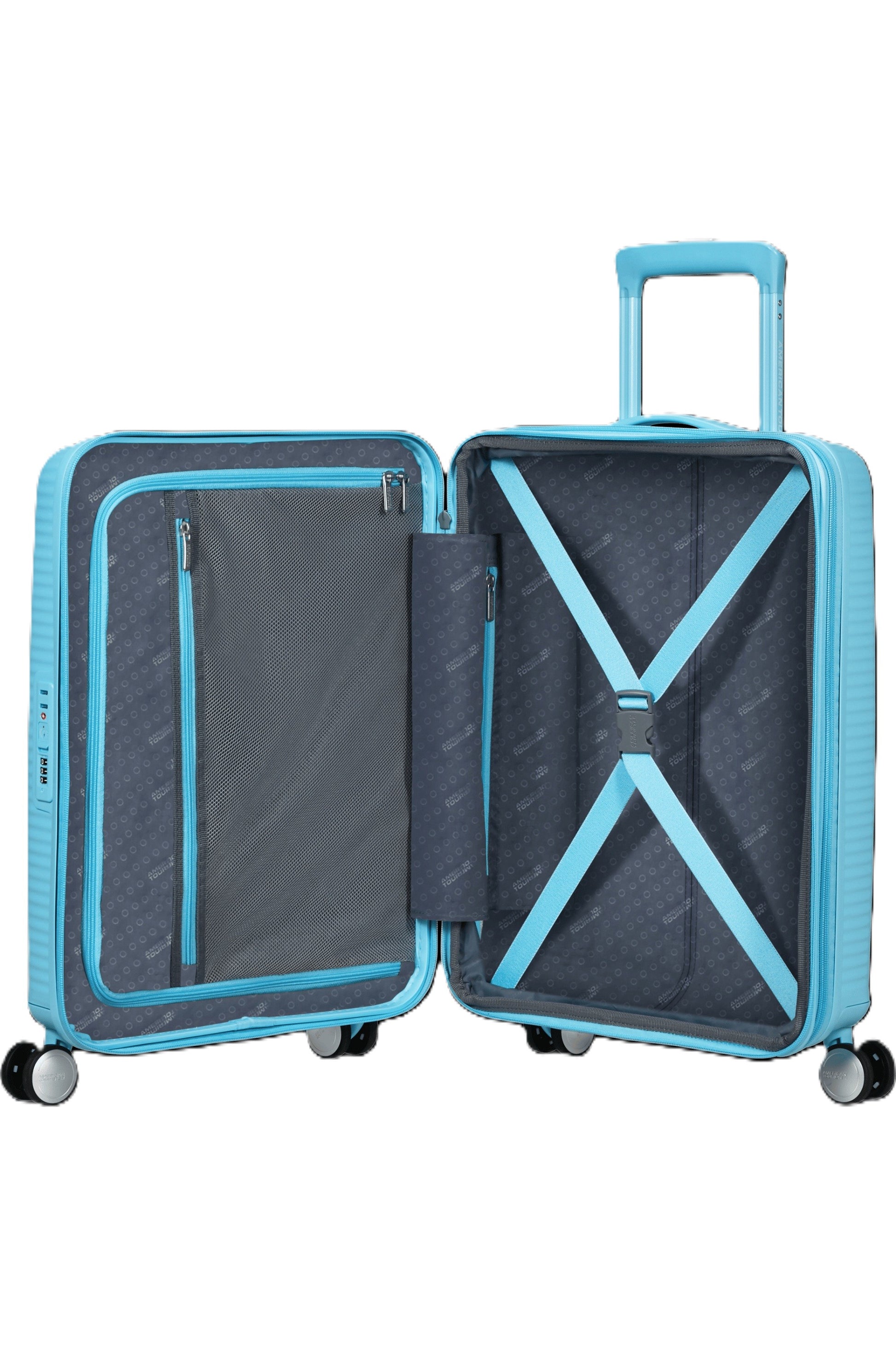 American Tourister Soundbox Maleta de Cabina Expandible 55X40X20/23 cms