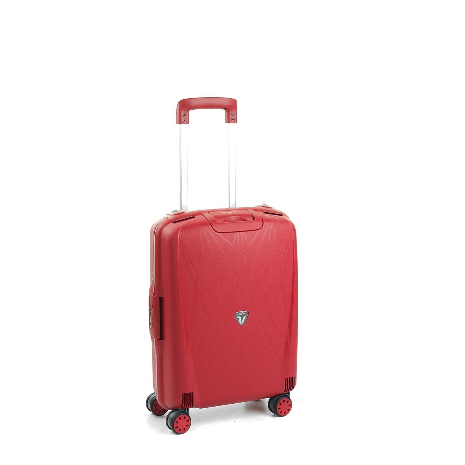 Contracción diario Otoño maleta cabina Roncato light spinner 4 ruedas roja