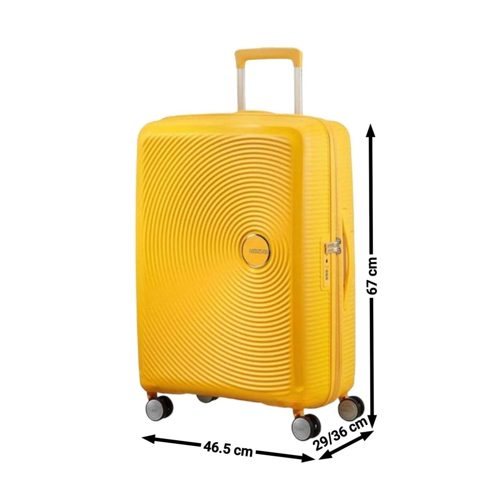 Bolsa de viaje con ruedas Samsonite Ecodiver Amarilla - 55 cm