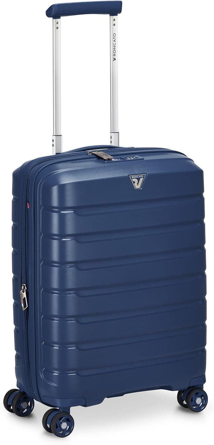 Roncato Maleta Cabina Rígida B-Flying Expandible color Azul Marino Garantía 5 años - Imagen 2