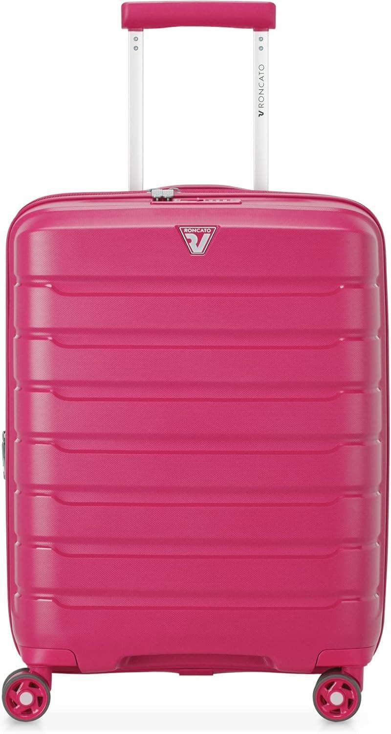 Roncato Maleta Cabina Rígida B-Flying Expandible color Rosa Fucsia Garantía 5 años - Imagen 1