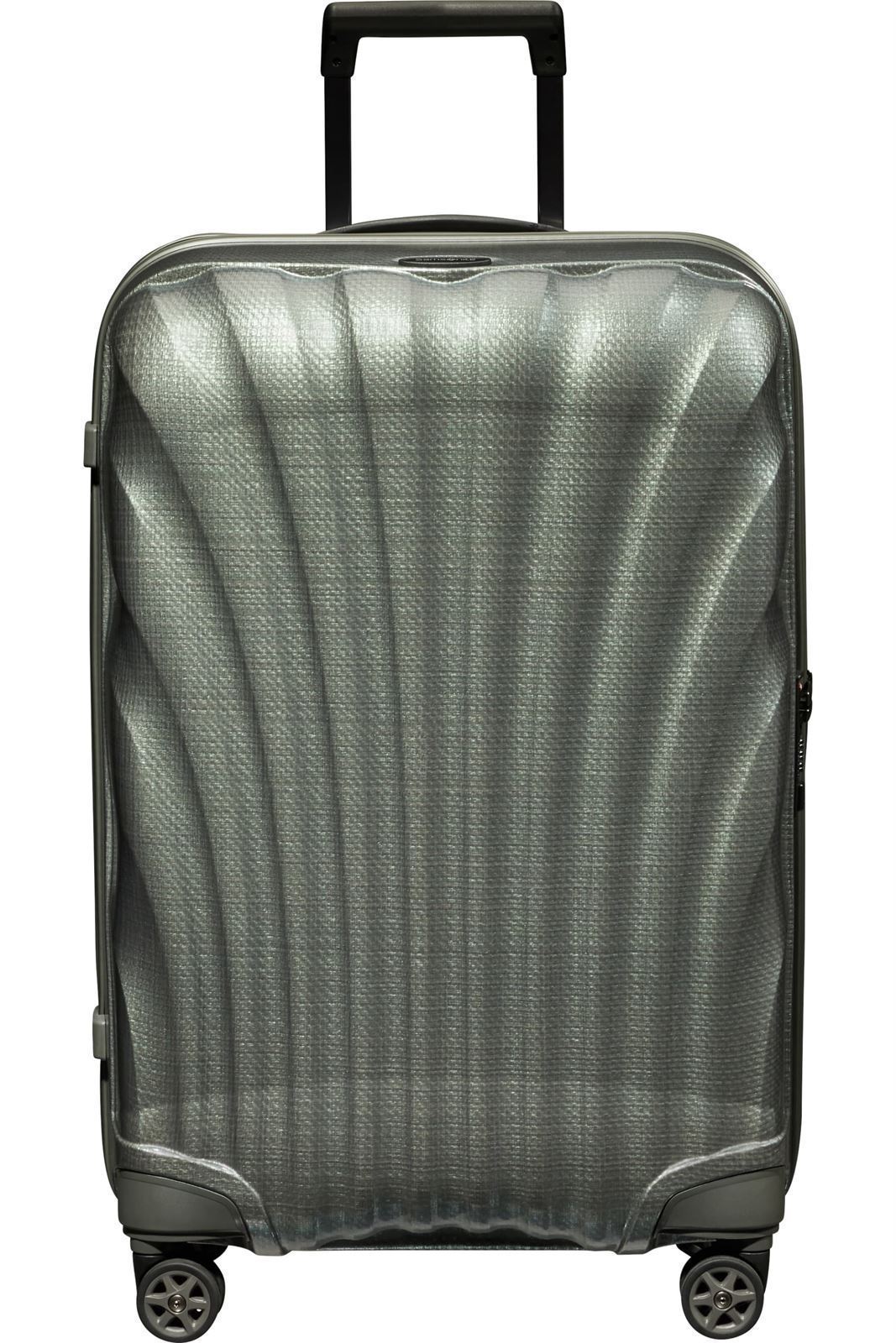 Samsonite Maleta C-Lite Mediana 69 Cms Capacidad 68 Litros Ultra Resistente y Ligera 2.5 Kilos color Metallic Green - Imagen 1