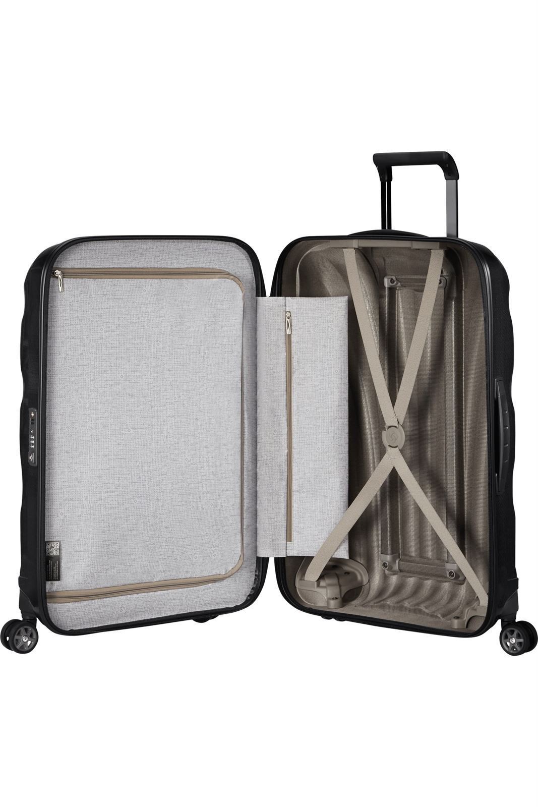 Samsonite Maleta C-Lite Tamaño XL 81 Cms Capacidad 123 Litros Ultra Resistente y Ligera 3.1 Kilos color Black - Imagen 5