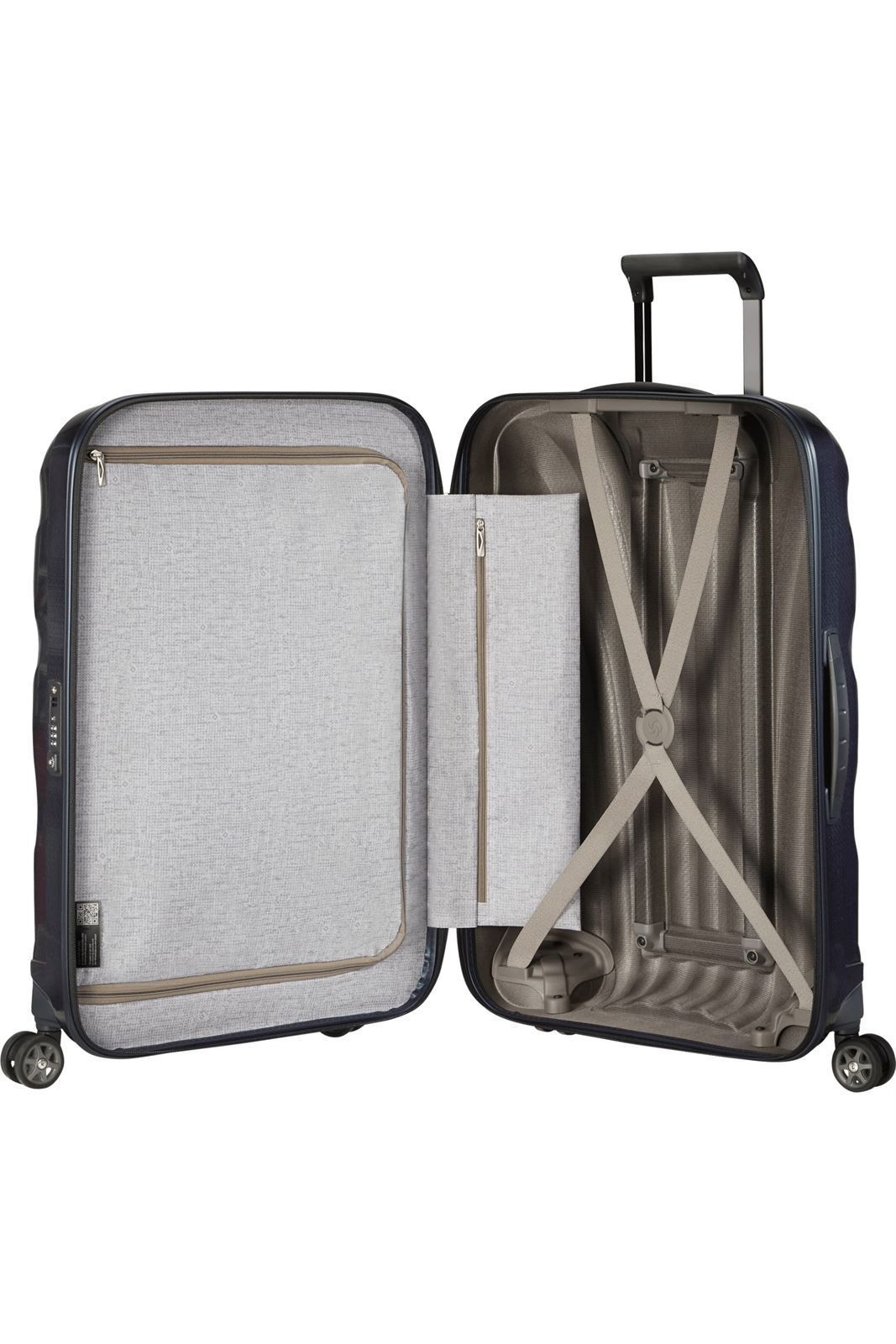 Samsonite Maleta C-Lite Tamaño XL 81 Cms Capacidad 123 Litros Ultra Resistente y Ligera 3.1 Kilos color Midnight Blue - Imagen 4