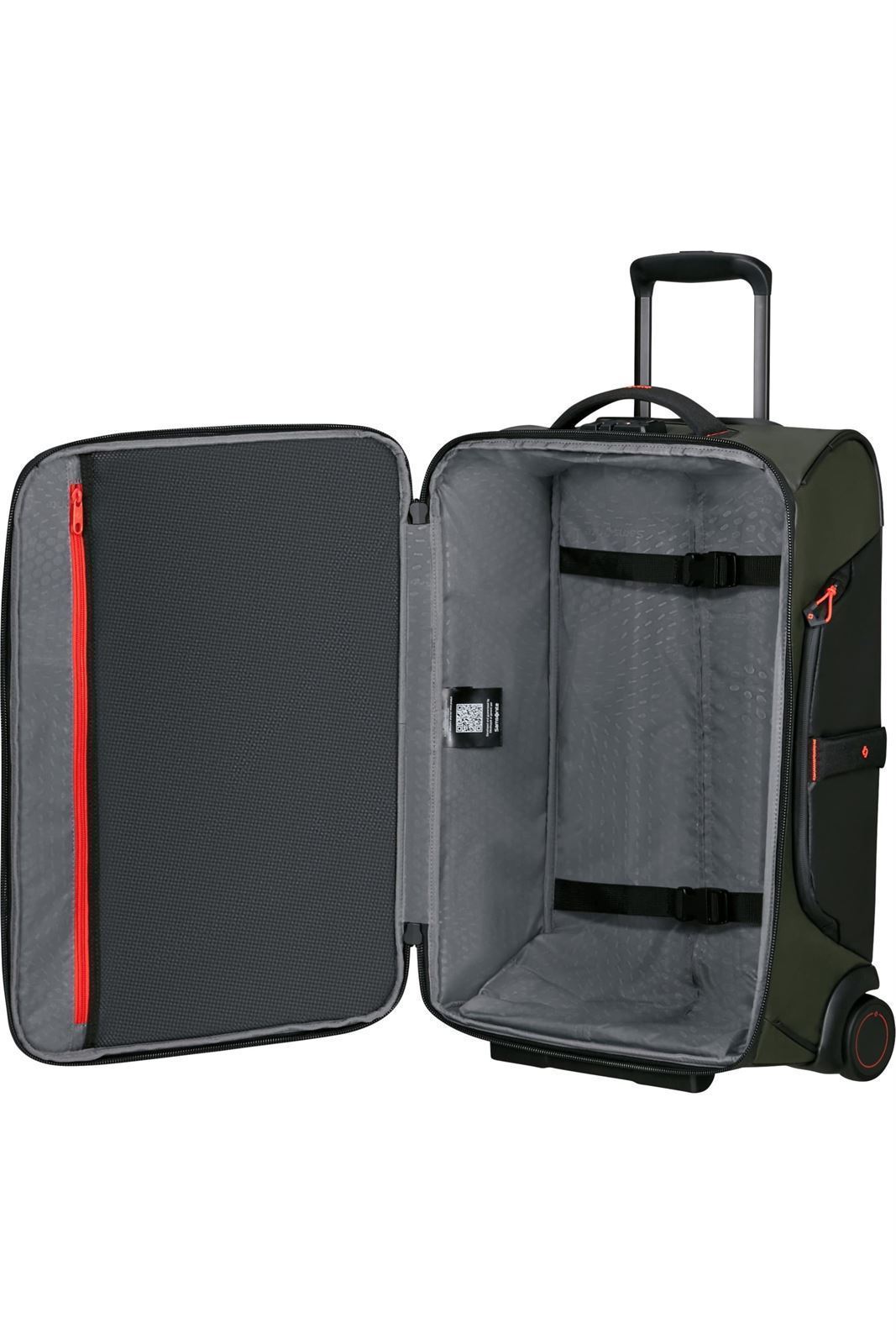 Samsonite Maleta Ecodiver Cabina 2 Ruedas 55X40X20 Cms Capacidad 48 Litros Impermeable y Ligera 2.5 Kilos color Verde Climbing Ivy - Imagen 3