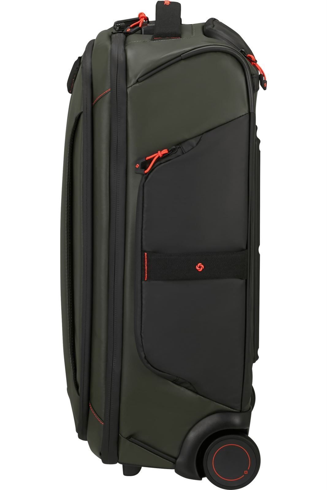 Samsonite Maleta Ecodiver Cabina 2 Ruedas 55X40X20 Cms Capacidad 48 Litros Impermeable y Ligera 2.5 Kilos color Verde Climbing Ivy - Imagen 4