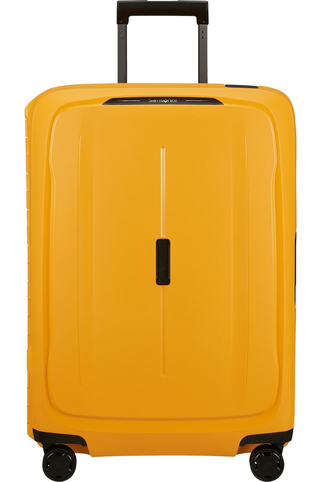 Samsonite Maleta Essens tamaño Mediano 69x49x30 Cms Capacidad 88 Litros Ultra Resistente y Ligera 3.8 Kilos color Amarillo - Imagen 1