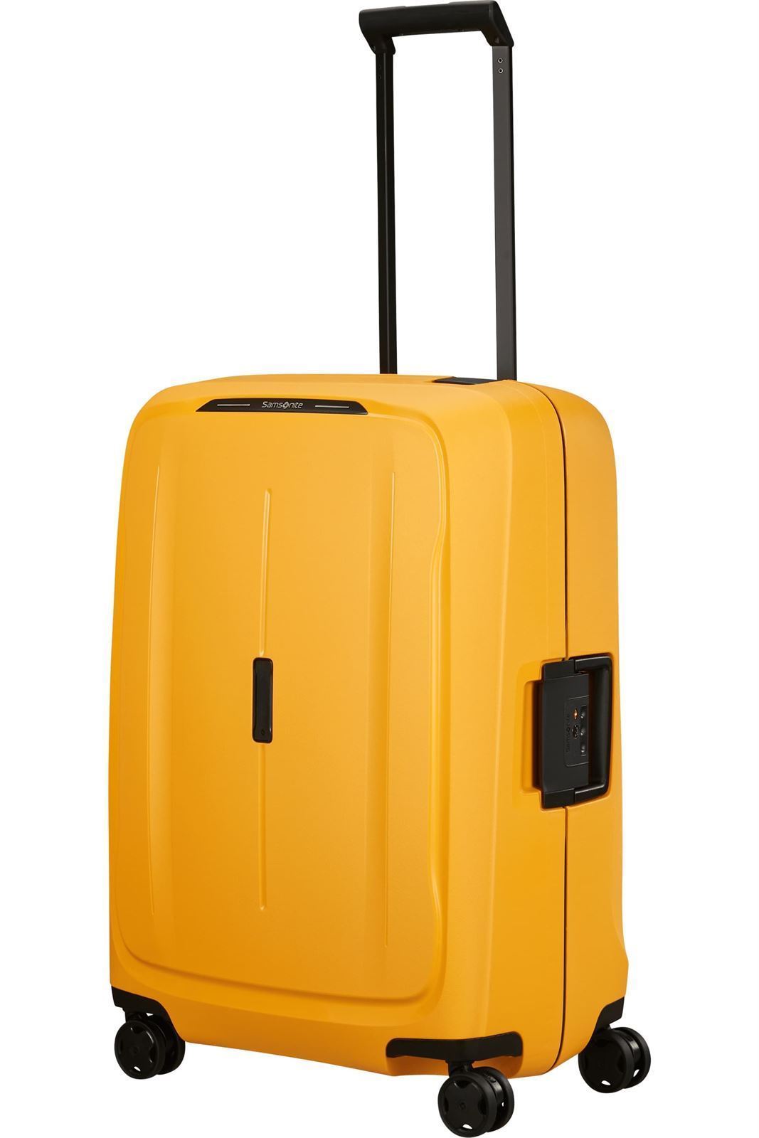 Samsonite Maleta Essens tamaño Mediano 69x49x30 Cms Capacidad 88 Litros Ultra Resistente y Ligera 3.8 Kilos color Amarillo - Imagen 5