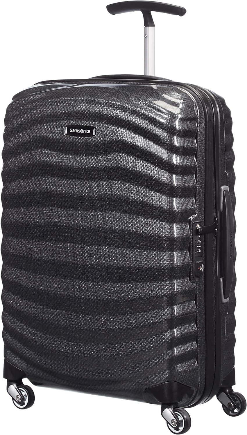 Samsonite Maleta Lite-Shock Cabina 55X40X20 Cms Capacidad 36 Litros Ultra Resistente y Ligera 1.7 Kilos color Black - Imagen 2