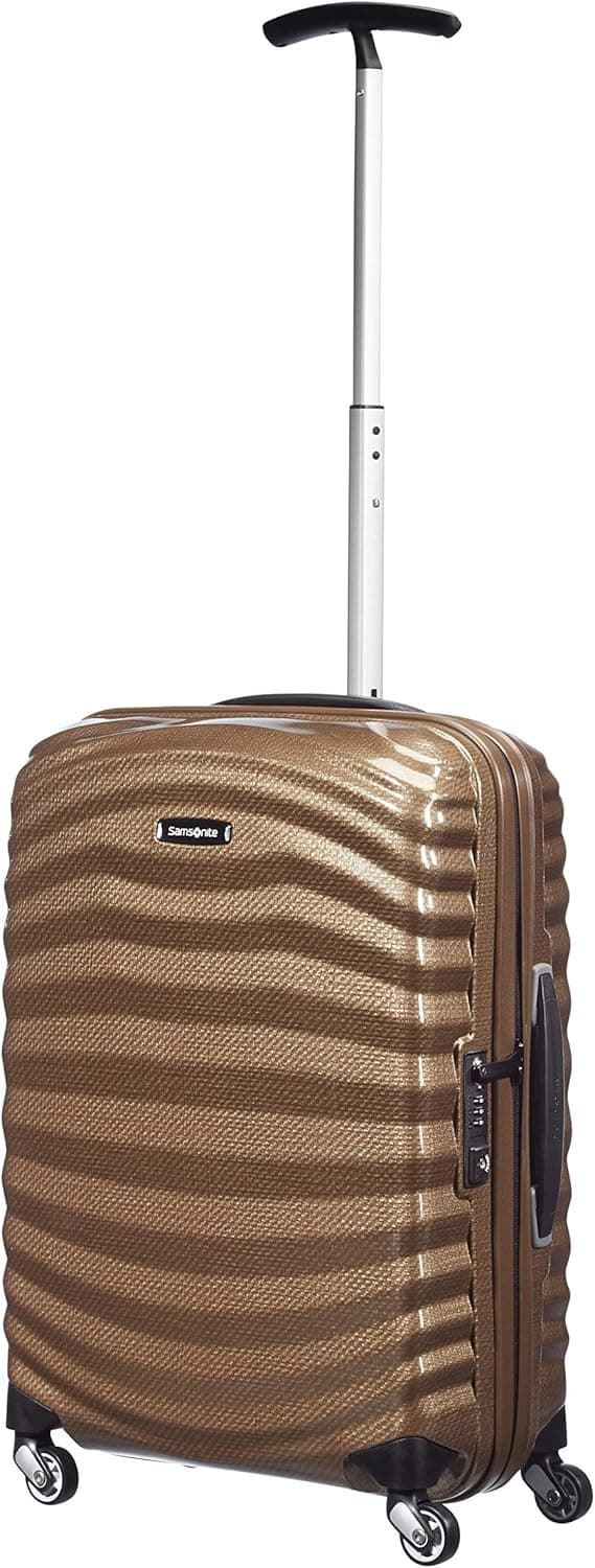 Samsonite Maleta Lite-Shock Cabina 55X40X20 Cms Capacidad 36 Litros Ultra Resistente y Ligera 1.7 Kilos color Sand - Imagen 3