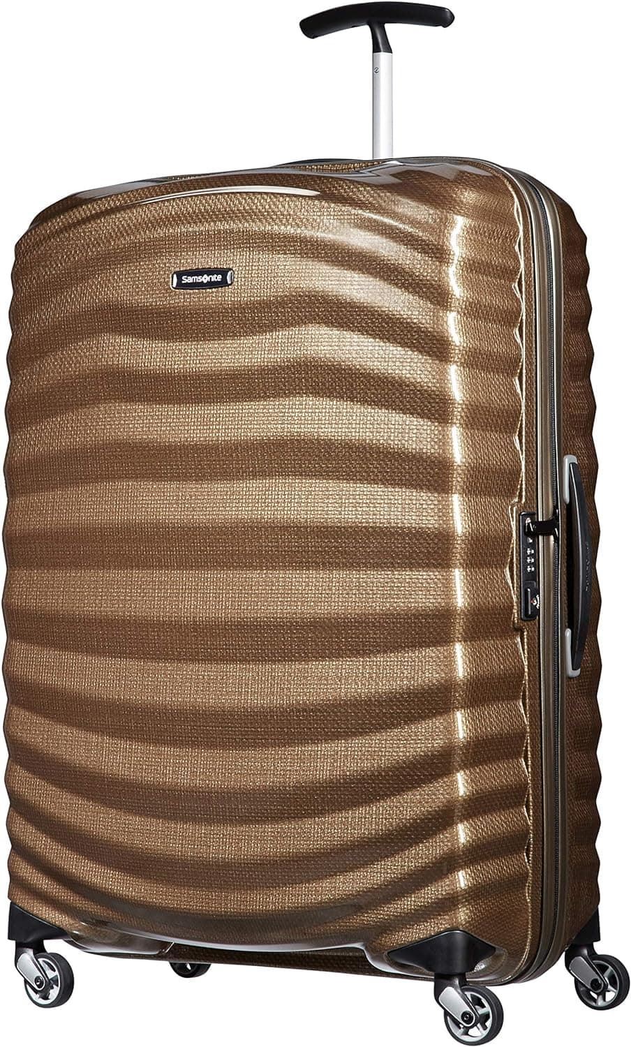 Samsonite Maleta Lite-Shock Grande 75x51x31 Cms Capacidad 98 Litros Ultra Resistente y Ligera 2.5 Kilos color Sand - Imagen 2