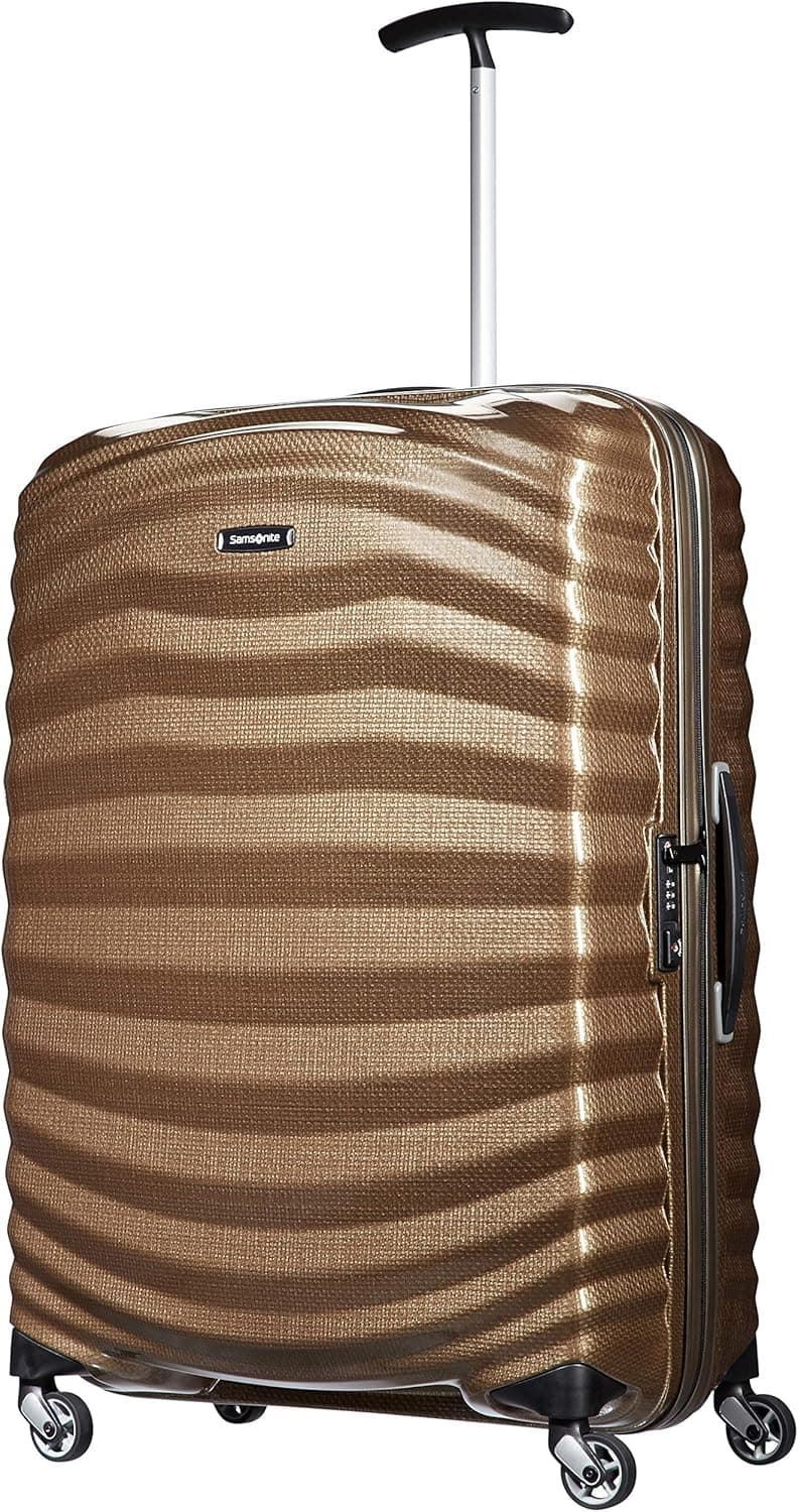 Samsonite Maleta Lite-Shock Grande 75x51x31 Cms Capacidad 98 Litros Ultra Resistente y Ligera 2.5 Kilos color Sand - Imagen 3