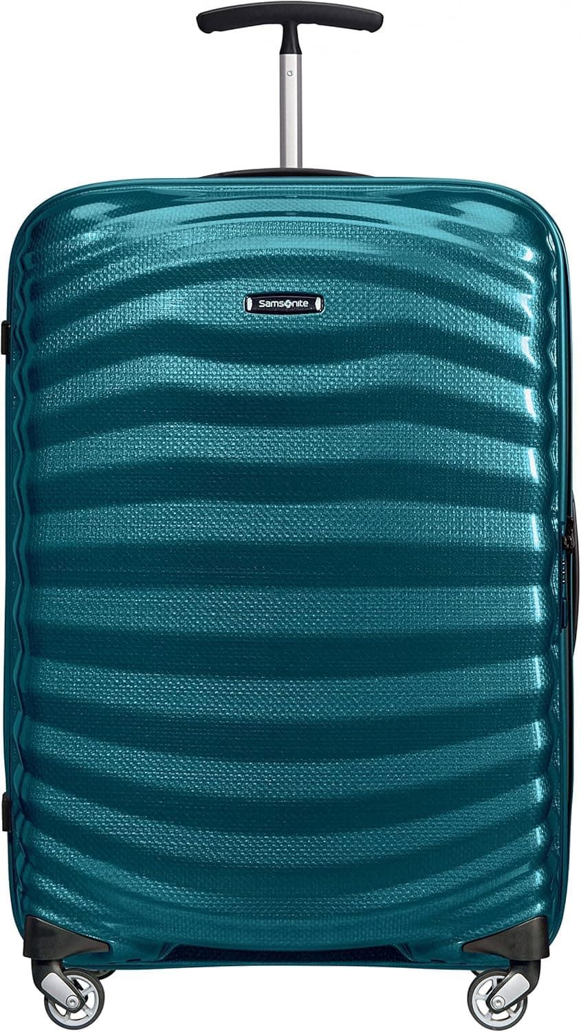 Samsonite Maleta Lite-Shock Mediana 69x47x29 Cms Capacidad 73Litros Ultra Resistente y Ligera 2.3 Kilos color Azul (Petrol Blue) - Imagen 1