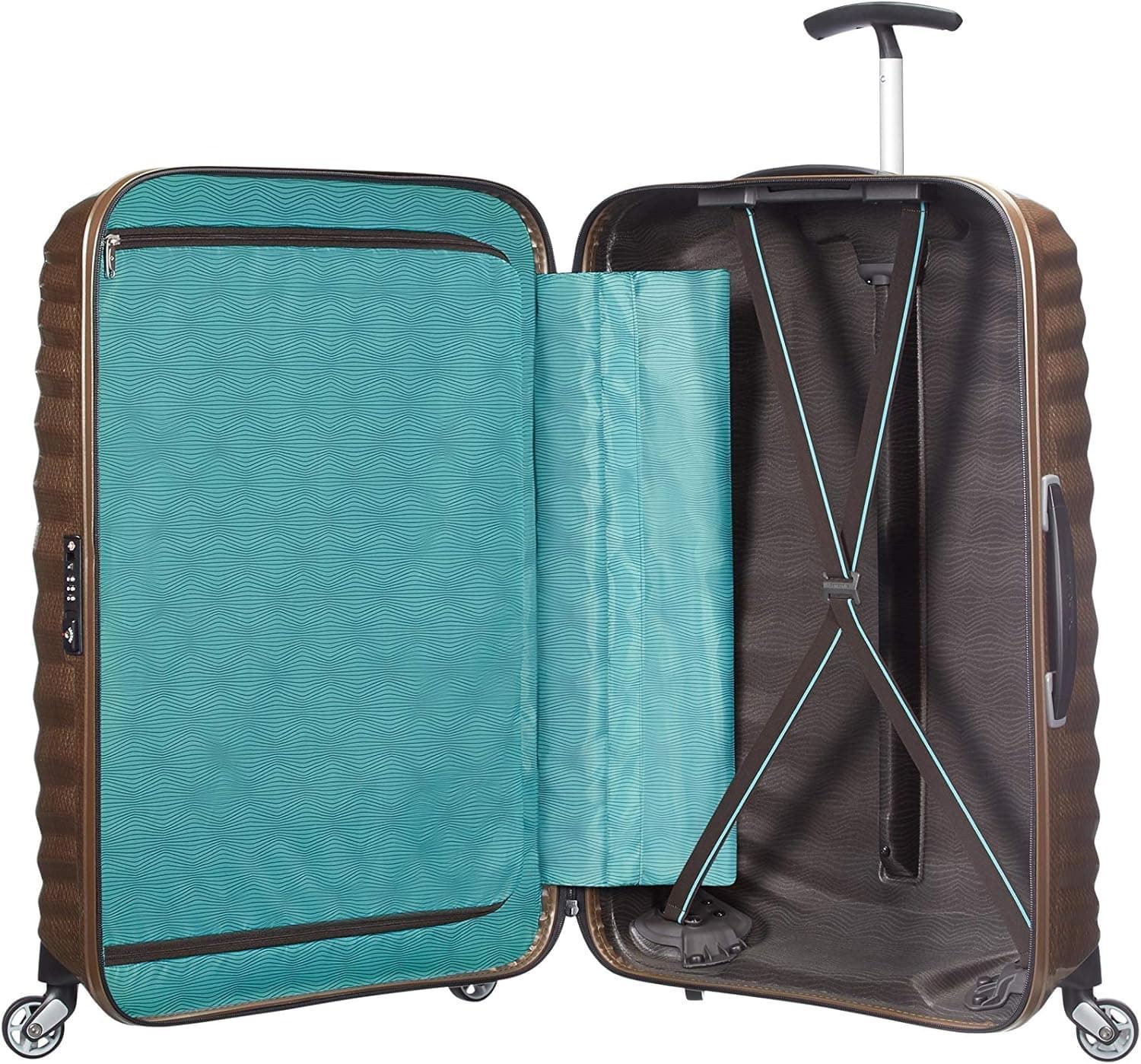 Samsonite Maleta Lite-Shock Mediana 69x47x29 Cms Capacidad 73Litros Ultra Resistente y Ligera 2.3 Kilos color Sand - Imagen 9