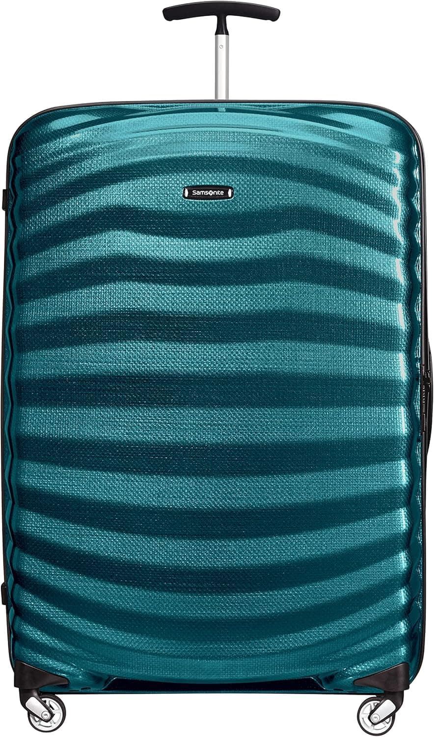 Samsonite Maleta Lite-Shock Tamaño Grande XL 81x55x33 Cms Capacidad 124 Litros Ultra Resistente y Ligera 2.8 Kilos color Azul (Petrol Blue) - Imagen 1