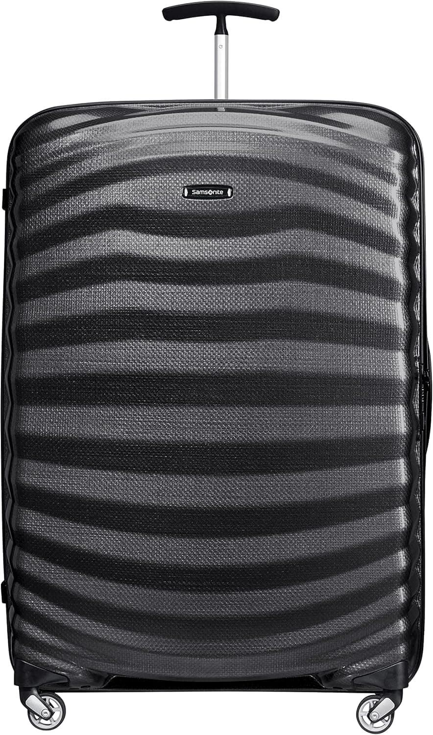 Samsonite Maleta Lite-Shock Tamaño Grande XL 81x55x33 Cms Capacidad 124 Litros Ultra Resistente y Ligera 2.8 Kilos color Negro - Imagen 1