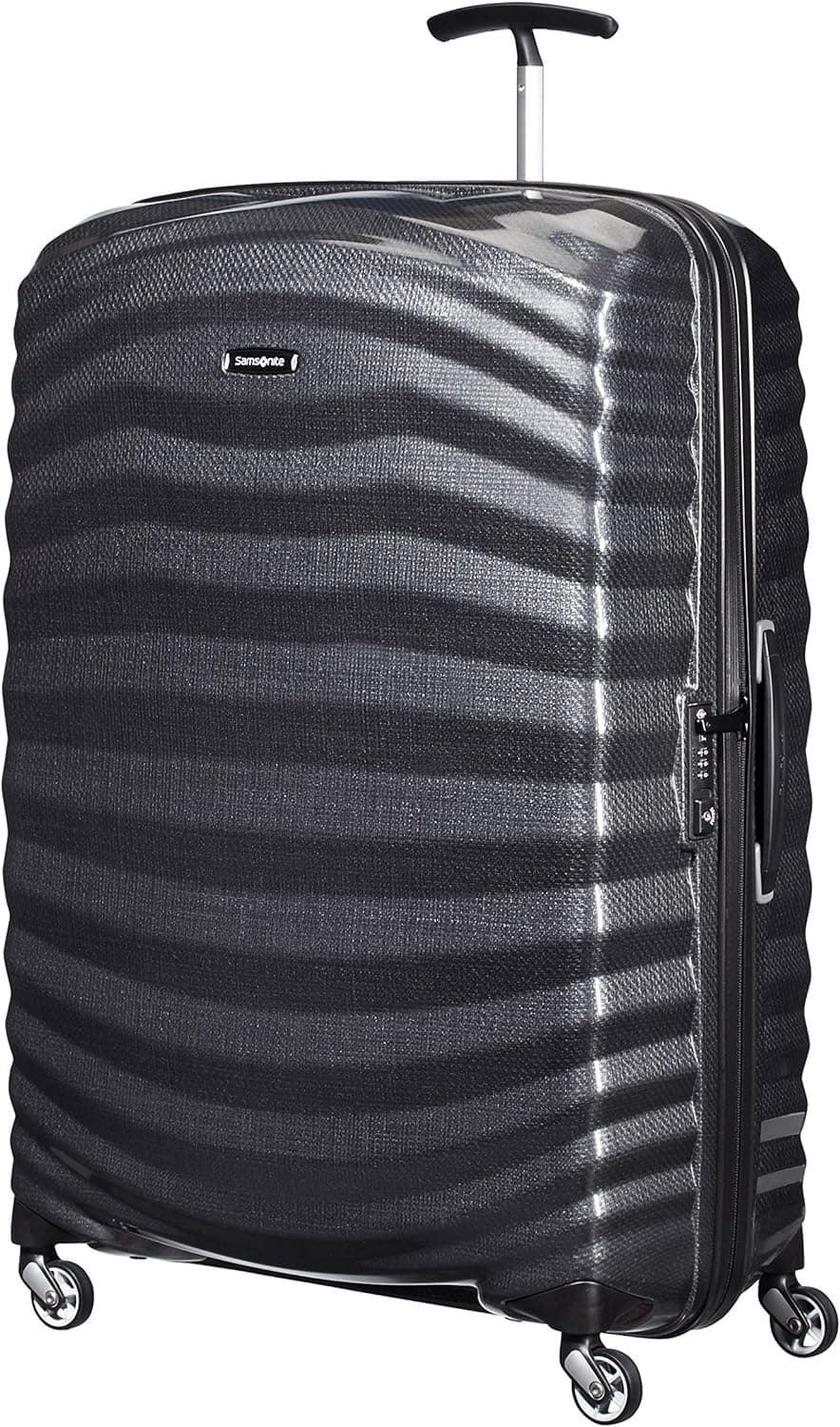 Samsonite Maleta Lite-Shock Tamaño Grande XL 81x55x33 Cms Capacidad 124 Litros Ultra Resistente y Ligera 2.8 Kilos color Negro - Imagen 2