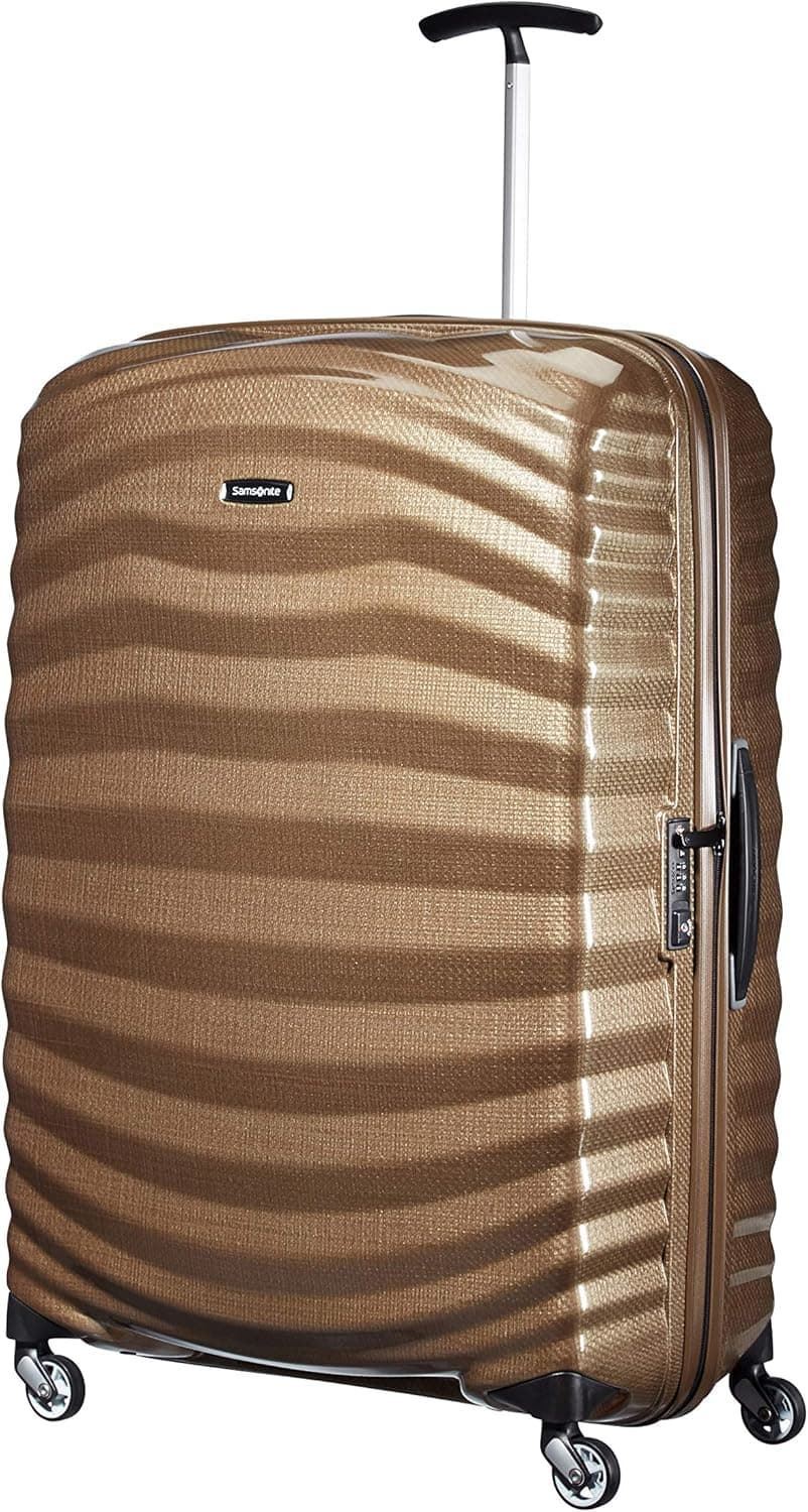 Samsonite Maleta Lite-Shock Tamaño Grande XL 81x55x33 Cms Capacidad 124 Litros Ultra Resistente y Ligera 2.8 Kilos color Sand - Imagen 3