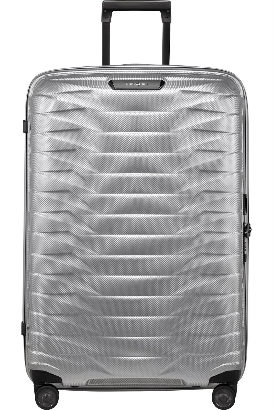 Samsonite Maleta Proxis Tamaño Grande 75 Cms Capacidad 94 Litros Ultra Resistente y Ligera 2.8 Kilos color Plata - Imagen 1