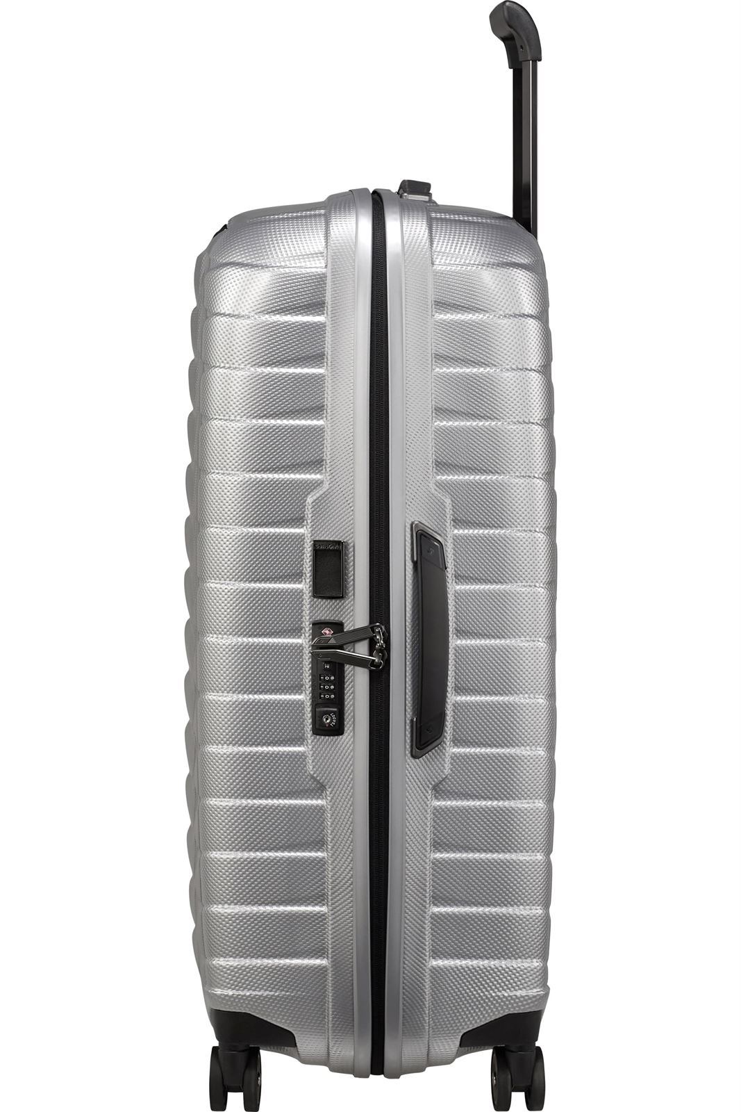 Samsonite Maleta Proxis Tamaño Grande 75 Cms Capacidad 94 Litros Ultra Resistente y Ligera 2.8 Kilos color Plata - Imagen 4