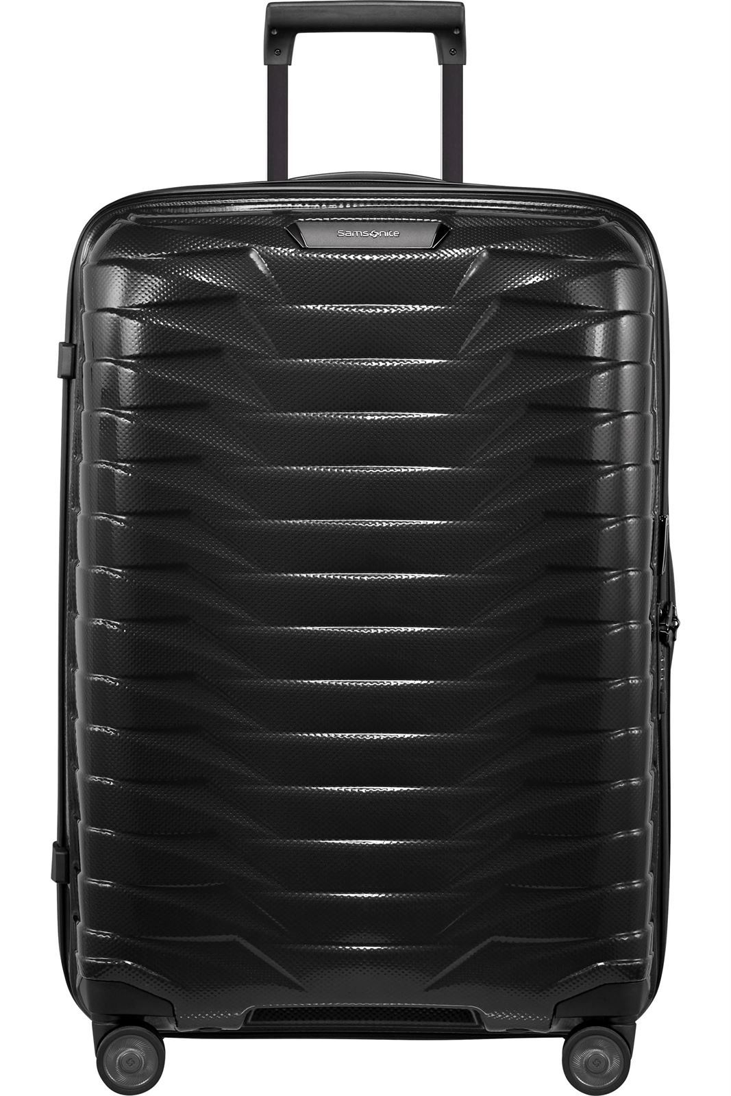 Samsonite Maleta Proxis Tamaño Mediano 69 Cms Capacidad 75 Litros Ultra Resistente y Ligera 2.8 Kilos color Negro - Imagen 1