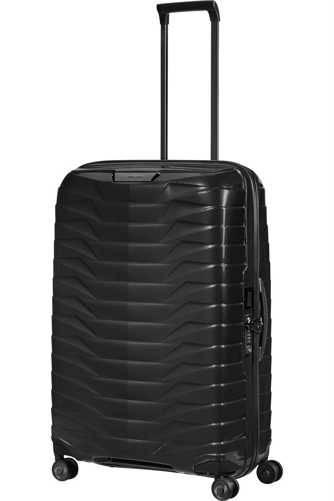 Samsonite Maleta Proxis Tamaño Mediano 69 Cms Capacidad 75 Litros Ultra Resistente y Ligera 2.8 Kilos color Negro - Imagen 5