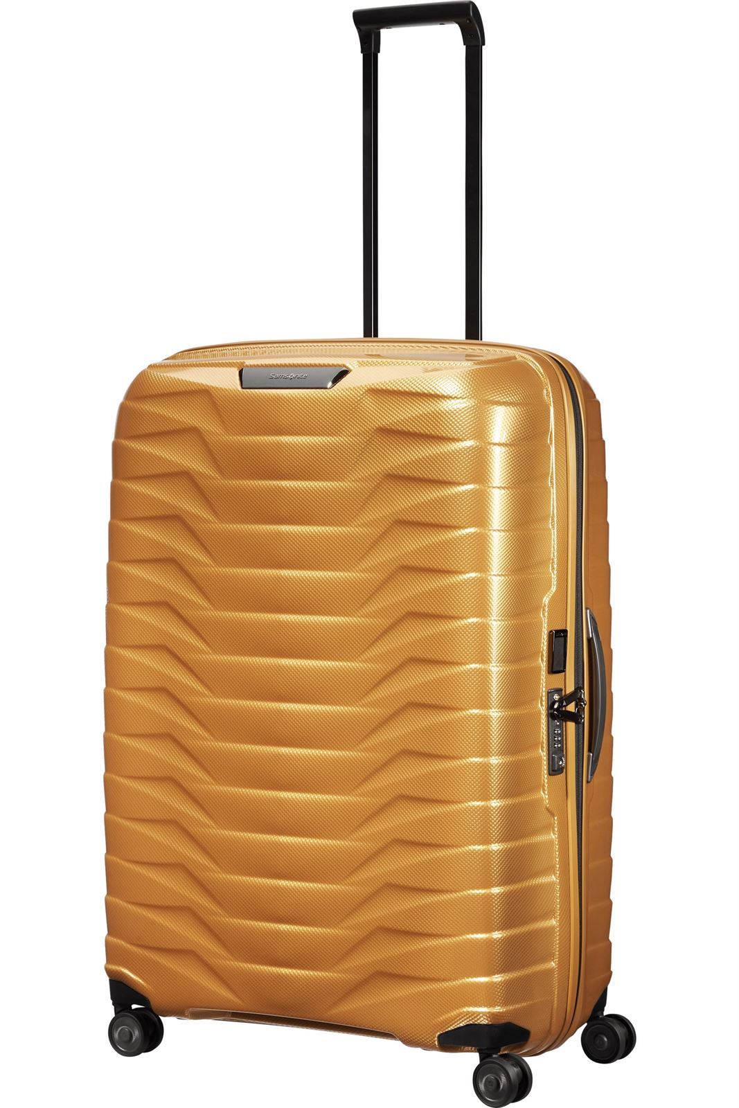 Samsonite Maleta Proxis Tamaño XL 81 Cms Capacidad 125 Litros Ultra Resistente y Ligera 3.6 Kilos color Honey Gold - Imagen 5