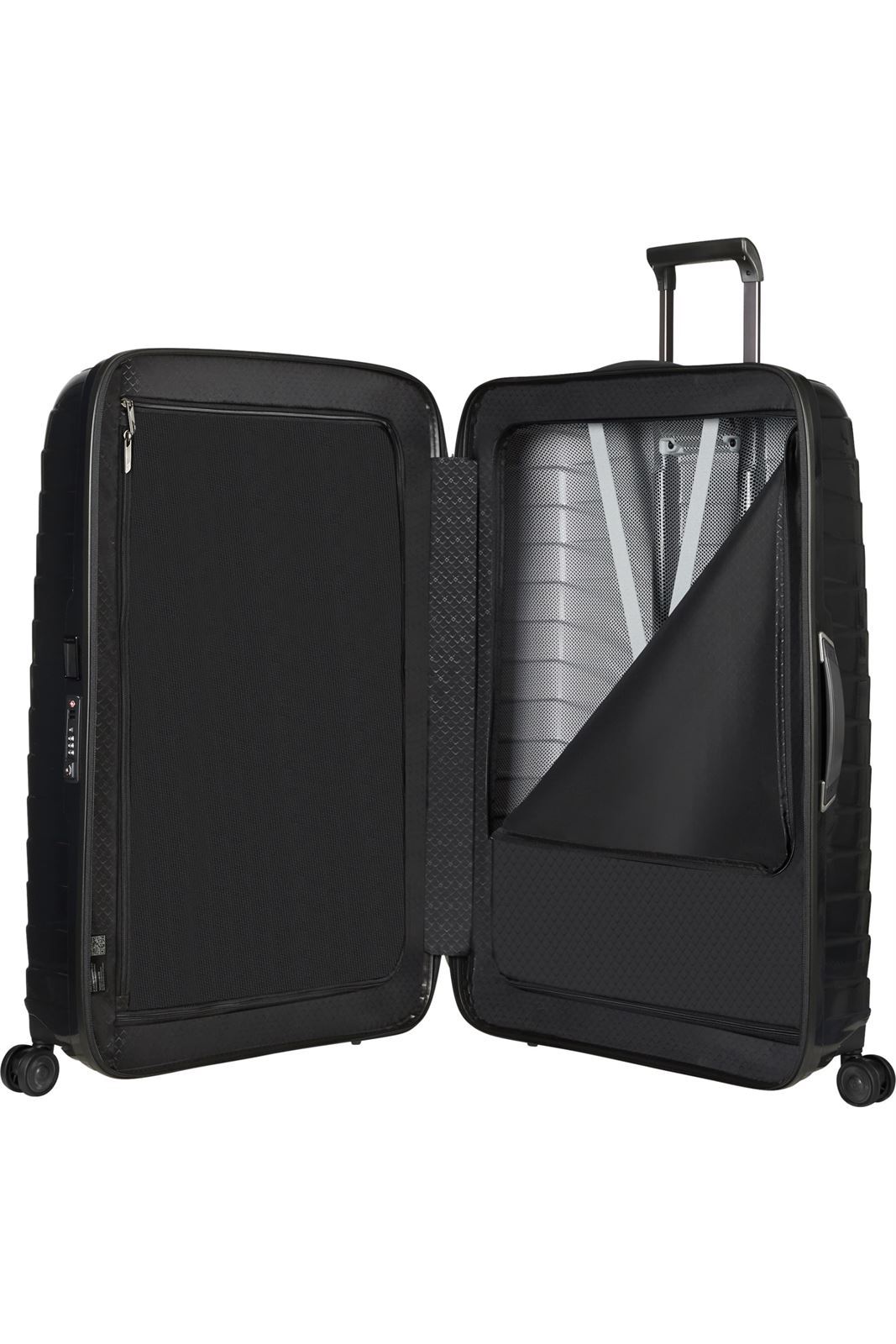 Samsonite Maleta Proxis Tamaño XL 81 Cms Capacidad 125 Litros Ultra Resistente y Ligera 3.6 Kilos color Negro - Imagen 3