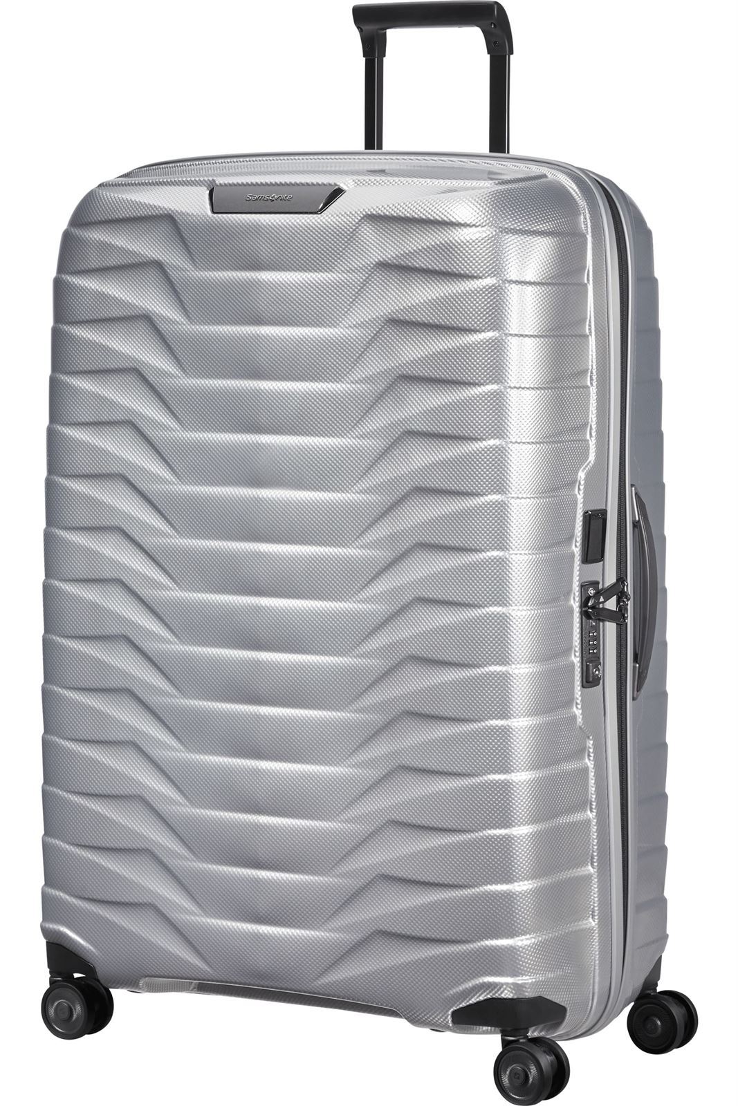 Samsonite Maleta Proxis Tamaño XL 81 Cms Capacidad 125 Litros Ultra Resistente y Ligera 3.6 Kilos color Plata - Imagen 2