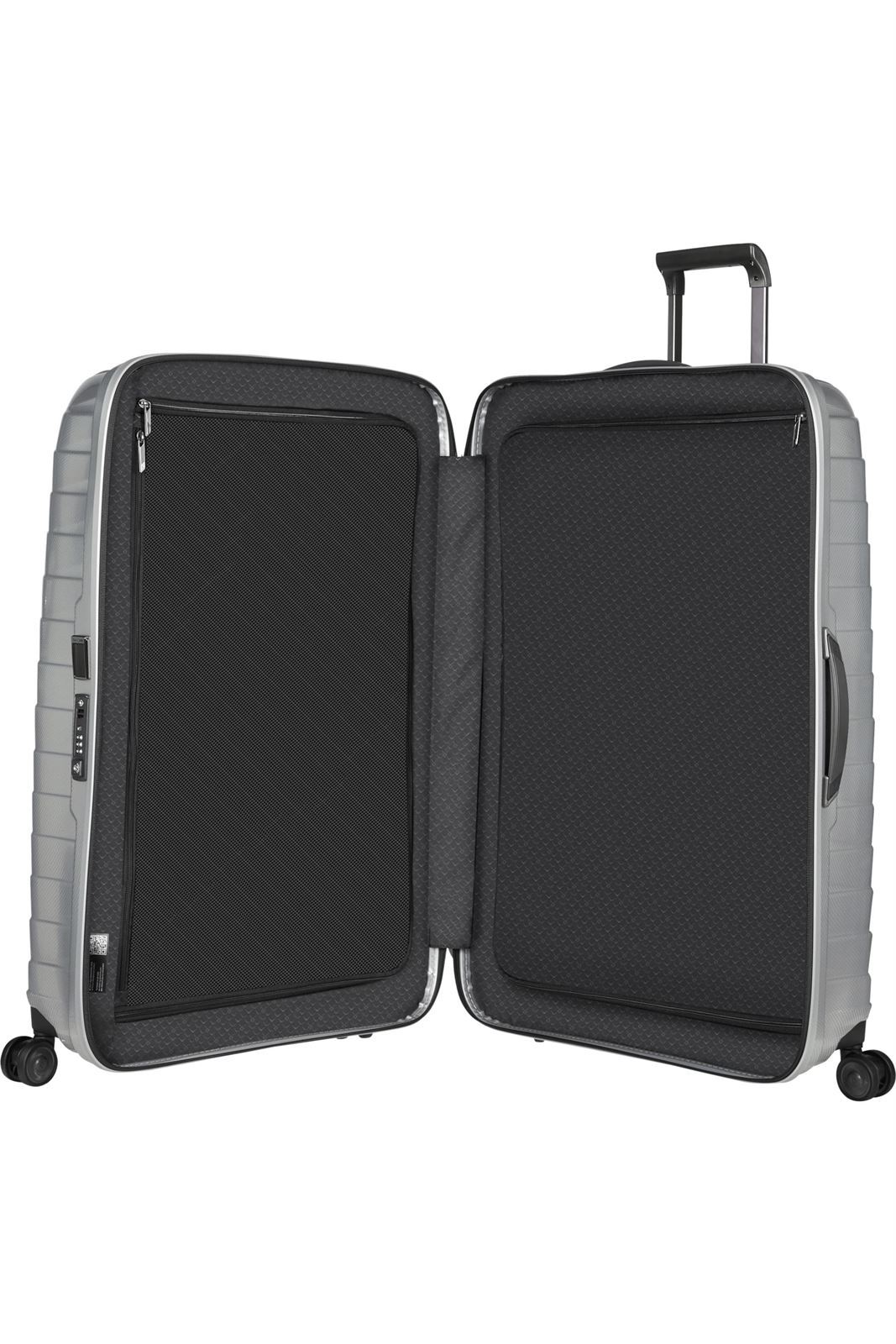 Samsonite Maleta Proxis Tamaño XL 81 Cms Capacidad 125 Litros Ultra Resistente y Ligera 3.6 Kilos color Plata - Imagen 3